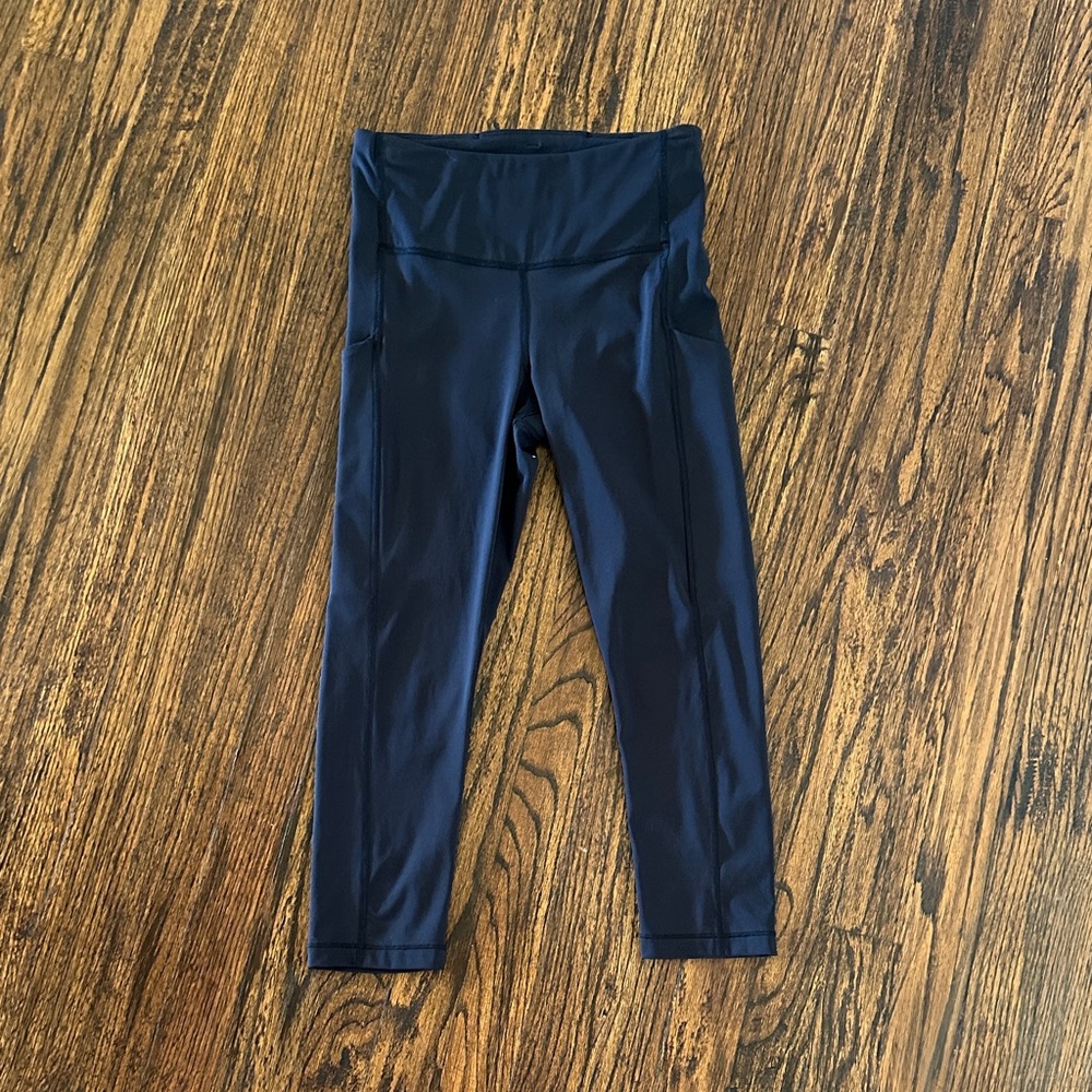 Athleta Black Leggings / Crop / XS